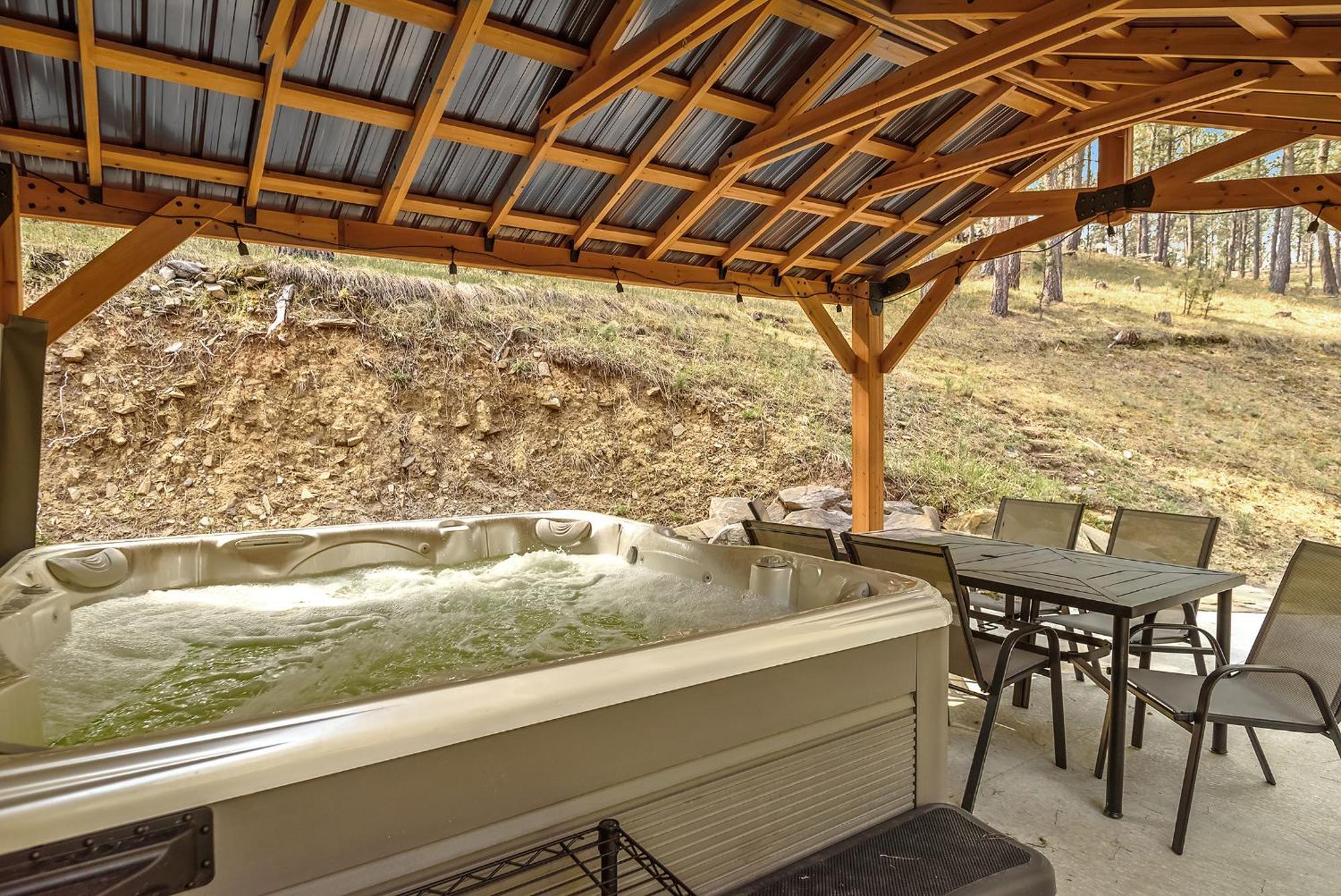 Elk Ridge Fire Place Custer Exteriér fotografie