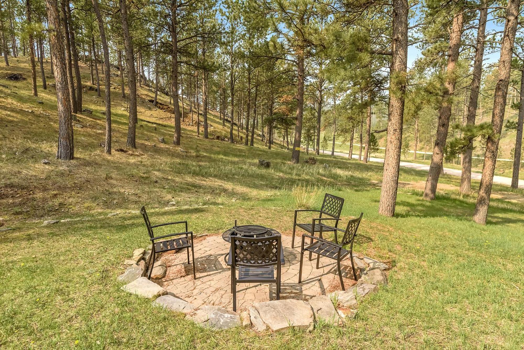 Elk Ridge Fire Place Custer Exteriér fotografie
